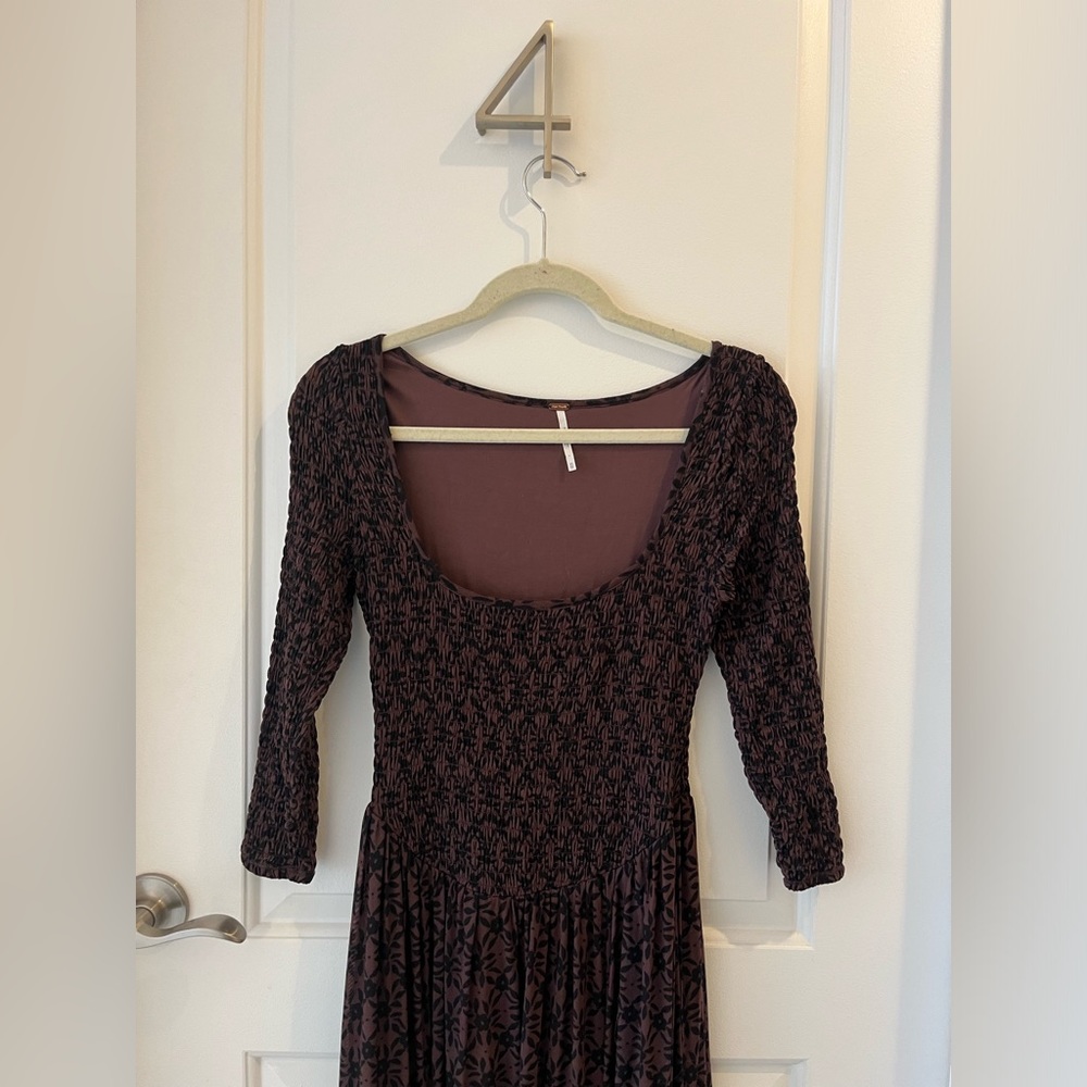 Free People “It’s Fate” Long Sleeve Maxi Dress - Picture 3 of 5